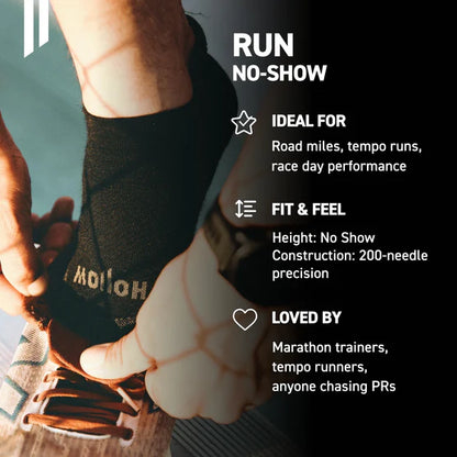 Run No-Show Tab Socks